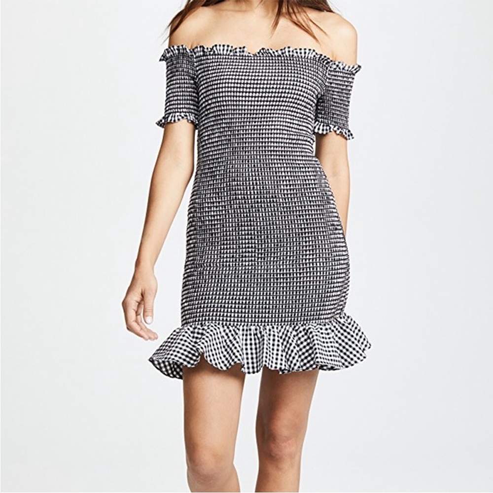 WAYF Off The Shoulder Mini Dress